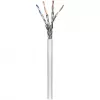 Wentronic Goobay CAT 6 tīkla kabelis, S/FTP (PiMF), pelēks, 305 m - CCA vara maisījums, AWG 23/1 (viendzīslas), PVC (95696)