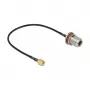 Antenas kabelis DeLOCK 89059 RP-SMA spraudnis uz N ligzdu RG-174 30 cm