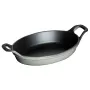 Ovāls mini cepšanas un sautēšanas trauks Staub 250 ml grafīts