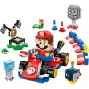 LEGO konstruktors 72043 Super Mario interaktīvais Mario Karts ar standarta kartingu