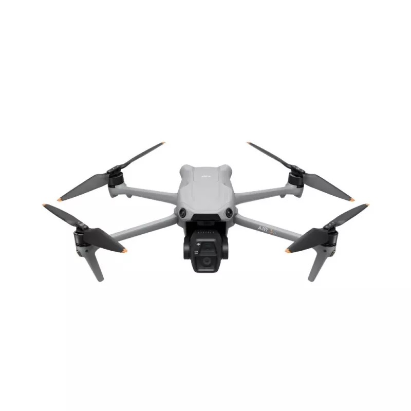 Kvadrokopteris DJI Air 3s RC-N3 — 50 MP kamera, 4K 3840×2160, 4 rotori, maks. 27 m/s, 32 000 m diapazons, 4276 mAh akumulators, pelēks