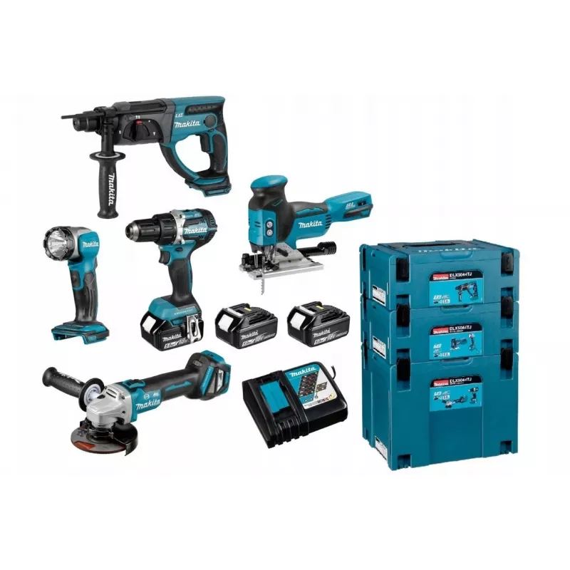 Makita DLX5044TJ bezvada instrumentu komplekts