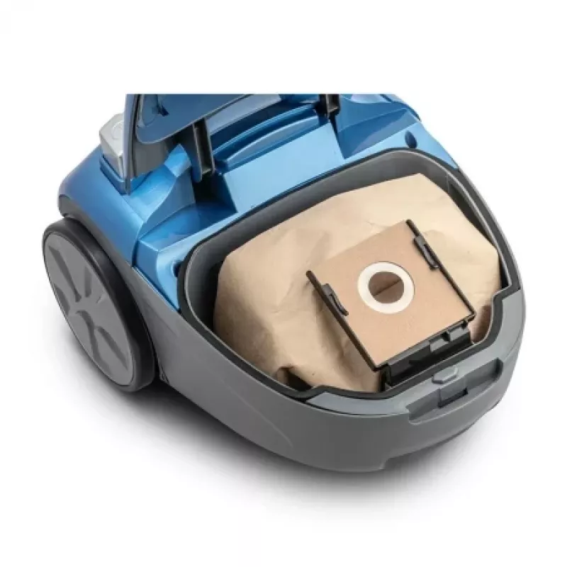 Bezmaisa putekļsūcējs ZELMER ZVC032P zils 1200W, kompakts cilindra dizains