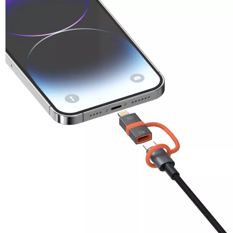 USB-C uz Lightning adapteris 4smarts 541522, 27W PD, 2 iepakojumā