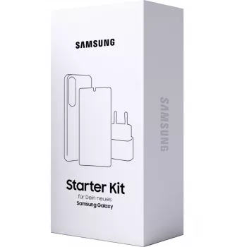 Starterkit Samsung Galaxy S26 Ultra — caurspīdīgs aizsargapvalks, pretatspīduma ekrāna aizsargplēve, 25 W lādētājs