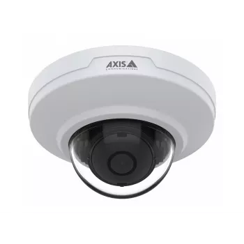 Axis M3088-V 02375-001 IP drošības kamera, mini kupols, 8 MP, iekštelpām, IK08 pret vandālismu izturīga, balta