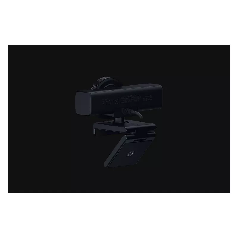 Razer Kiyo V2 X tīmekļa kamera, 1440p @ 60 FPS, automātiskais fokuss, platleņķis - melna