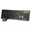 A4Tech 7100N bezvadu tastatūras un peles komplekts, RF, QWERTY, melns