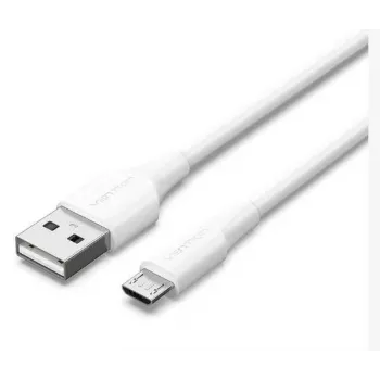 USB2.0 kabelis uz MICRO-B/1,5 m balts CTIWG Vention