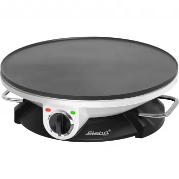Steba CR 32 - kreppu plāksne - 1,2 kW - melna/balta