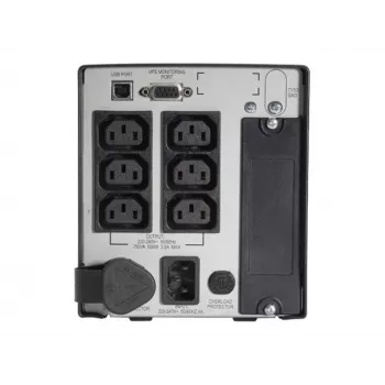 APC Smart UPS 750VA 230V USB ar UL apstiprinājumu, 0,75 kVA, 500 W, 50/60 Hz, 340 J, IEC 60320, 4,8 min