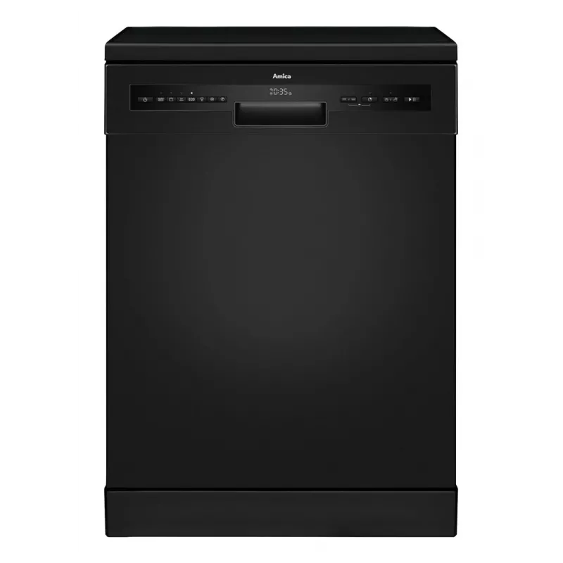 Brīvi stāvoša trauku mazgājamā mašīna AMICA MV 637 DCB — 14 servējumu komplekti, pilna izmēra 60 cm, invertera motors, 7 programmas, 44 dB
