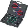 Multi Tool Pliers Knipex Knipex Case for Electronics Pliers Red