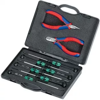 Multi Tool Pliers Knipex Knipex Case for Electronics Pliers Red
