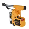 Putekļu nosūkšanas sistēma DeWalt D25303DH-XJ, pārnēsājama 340 mm, 1,4 kg, dzeltena