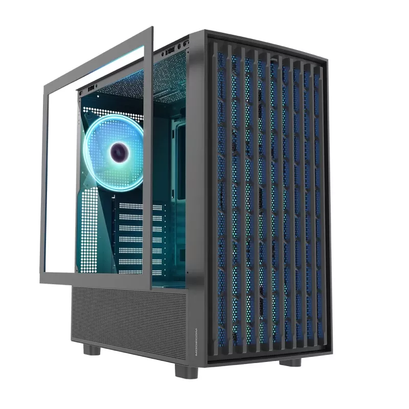 MODECOM BREEZE ARGB Flow MIDI USB 3.0 X 2 CYPE-C datora korpuss