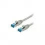 Cat6a tīkla kabelis VALUE 1,5 m pelēks S/FTP
