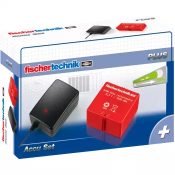 Baterijas lādētājs Fischertechnik 34969 NiMH 1500mAh 8.4V Melns Sarkans