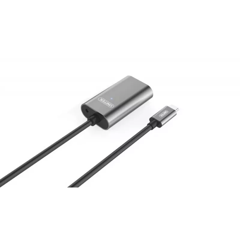 USB kabelis UNITEK U305A 5m USB 3.2 Gen 1 USB C pelēks