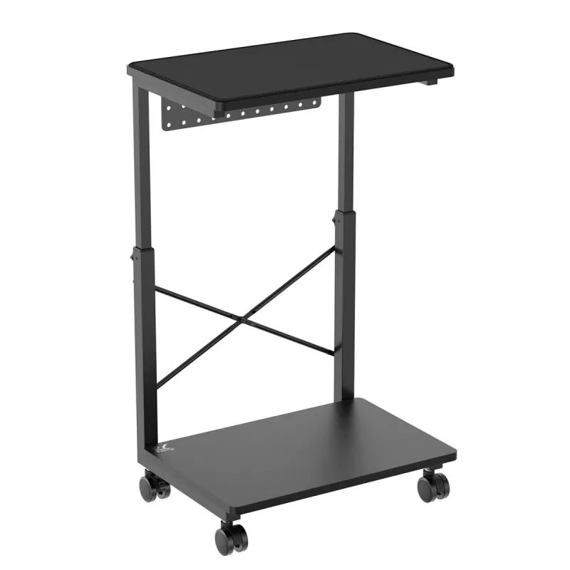 CPU ratiņu statīvs ar NanoRS plauktu, maks. 80 kg, regulējams augstums 550–850 mm, RS430