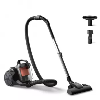 Philips 1000 sērijas XB1142/10 putekļsūcējs 1,3 L cilindra putekļsūcējs Sausā tīrīšana 800 W Bez putekļu maisa