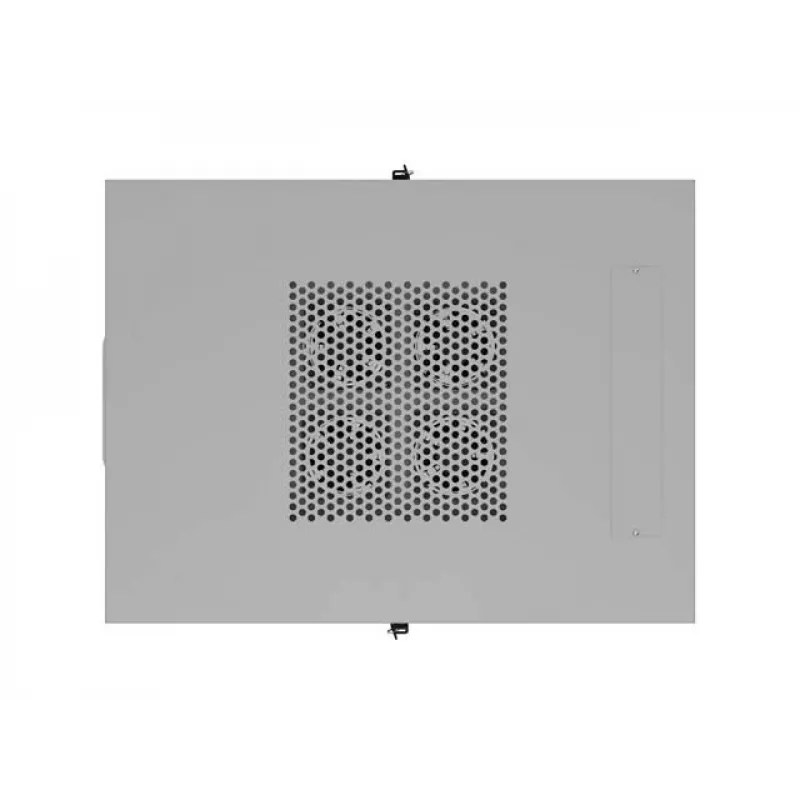 19 collu 32U LANBERG stāvošais rack skapis 600×800 mm pelēks ar stikla durvīm un LCD (plakanais iepakojums)