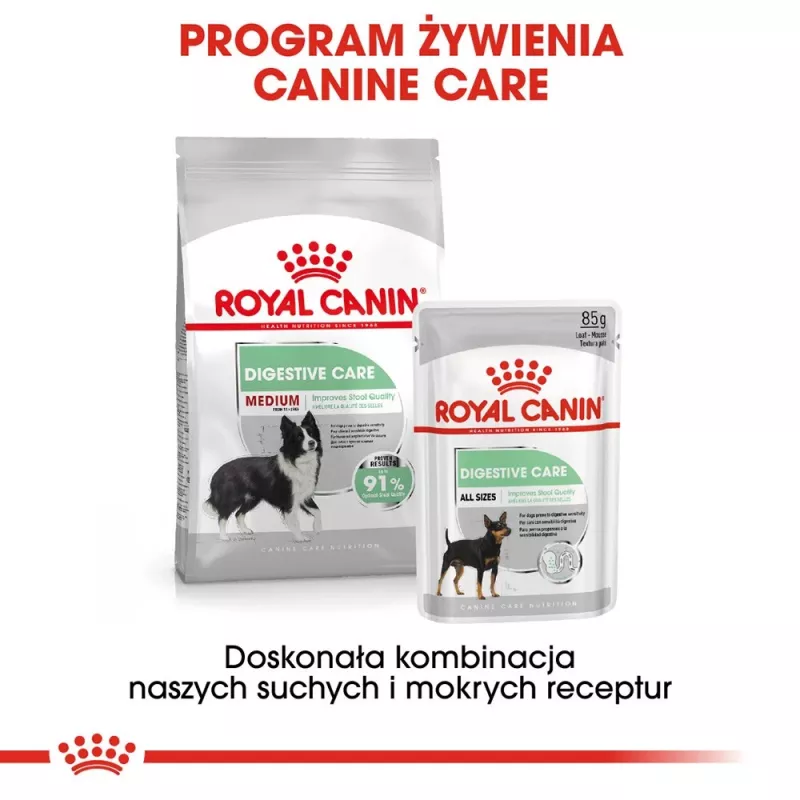 ROYAL CANIN CCN Medium Digestive Care - sausa suņu barība - 3 kg