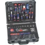 Instrumentu kaste KWB 370740 ar 51 gab. — pārnēsājams organizators rokas instrumentiem un piederumiem