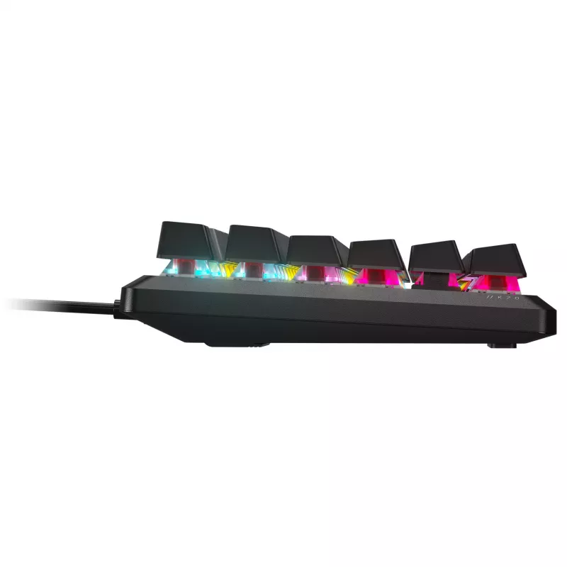Corsair K70 CORE RGB tastatūra spēlēm USB QWERTZ vācu pelēka