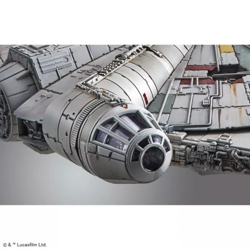 REVELL Millennium Falcon modeļa komplekts mērogā 1:144 — plastmasas kosmosa kuģa salikšana