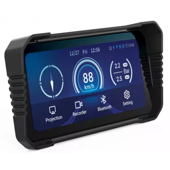 Motocikla kamera Navitel MS850 DUAL — divu kanālu motociklu reģistrators ar Wi‑Fi