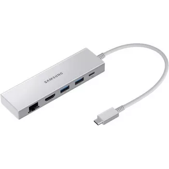 Samsung EE-P5400 USB-C daudzportu adapteris, sudraba