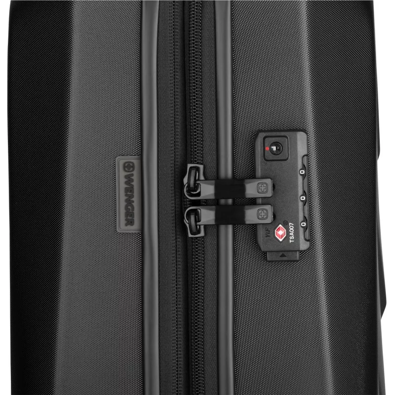Wenger 612537 ceļojumu čemodāns, 59 l, melns