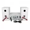 Mājas audio mikro sistēma BLAUPUNKT MS16BT 15 W, CD/USB/MP3, Bluetooth, FM RDS, balta
