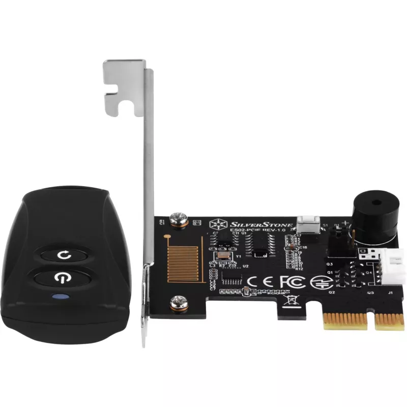 SilverStone SST-ES02-PCIe — tālvadības pults datora ieslēgšanai/izslēgšanai