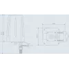 Daudzvirzienu antena Teltonika PR1ICC60 28 dBi 0.617-4.2 GHz