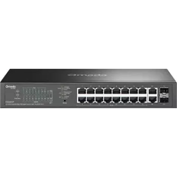 Tīkla komutators TP-LINK OMADA ES220GP Pārvaldāms 18x Gigabit (10/100/1000) ar PoE+ atbalstu