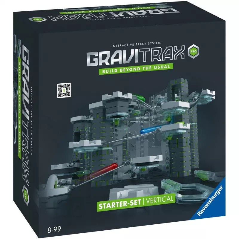 Rotaļlietu bumbiņu trase Ravensburger GraviTrax PRO Starter-Set Vertical vecumam 8+