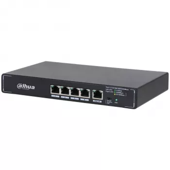 Dahua Technology SMG1005 tīkla slēdzis Nepārvaldāms 2.5G Ethernet (100/1000/2500) Melns