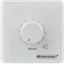 Omnitronic ELA LS-Regler 80711002 10 W mono balts skaļuma regulators publiskās adresācijas sistēmām