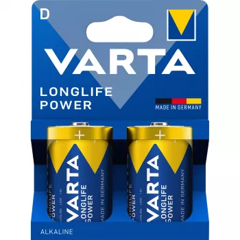Baterija Varta LONGLIFE Power D — 2 gab. iepakojumā