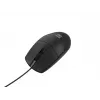 Vadu biroja pele NATEC Ruff Plus USB Type-A, labajai rokai, 1200 DPI, 3 pogas, melna