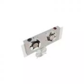 Vertikāls ventilatora bloks Triton RAC-CH-X21-A1 — 2 ventilatori, 4U, melns