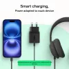 Barošanas adapteris zaļa Cell PowerSource Solo30 30W melns — USB-C viena porta lādētājs
