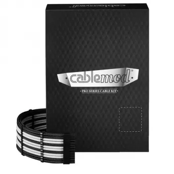 CableMod Dual StealthSense komplekts priekš Corsair RMi/RMx balts 16‑kontaktu (2× kabeļi)