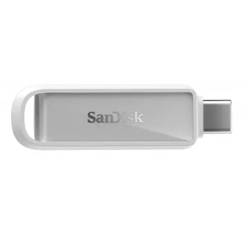 SanDisk Phone Drive, 128 GB, USB Type-C, 3.2 Gen 1 (3.1 Gen 1), 150 MB/s, bez vāciņa, balts