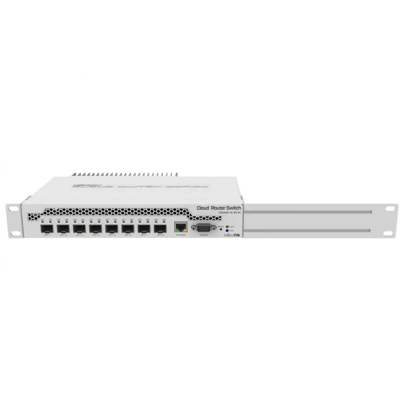 Mikrotik CRS309-1G-8S+ pārvaldāms Gigabit Ethernet (10/100/1000) Power over Ethernet (PoE) balts
