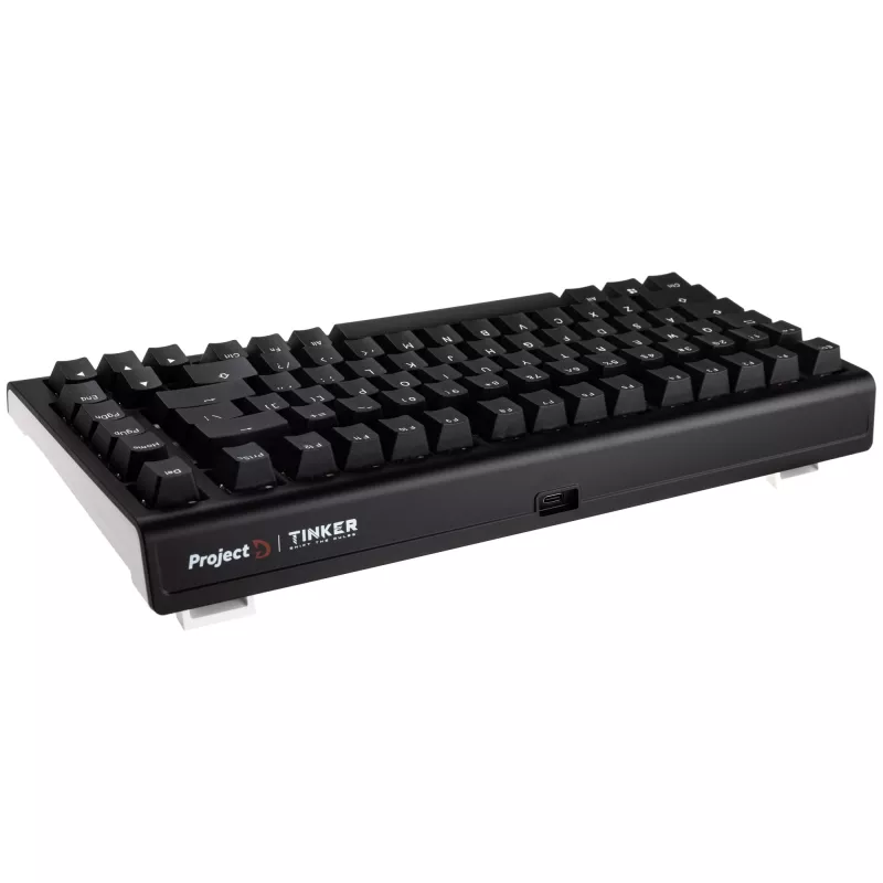 Ducky Tinker 75 tastatūra Gaming USB US English Black