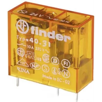 Finder PCB jaudas relejs 24 V maiņstrāva 1,2 VA (40.31.8.024.0000)