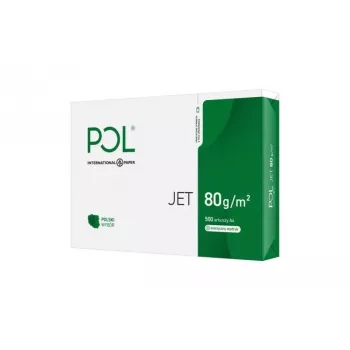 Biroja papīrs kopētājiem POLJET 9937A80 (A4; 80 g/m²; 500 loksnes; balts, matēts)